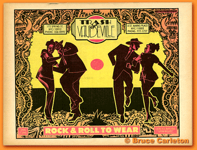 Stop! #7 back cover (Trash & Vaudeville ad)