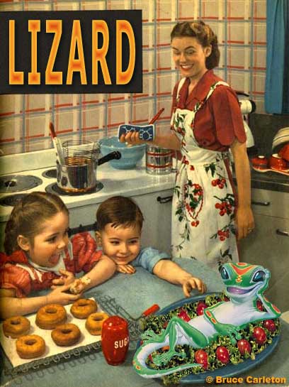 Who wants donuts when we can have lizard?